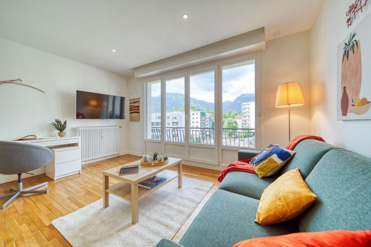 Le Joli Stade, Appartement Avec Magnifique Vue, Grenoble, Rhone Alpes מראה חיצוני תמונה